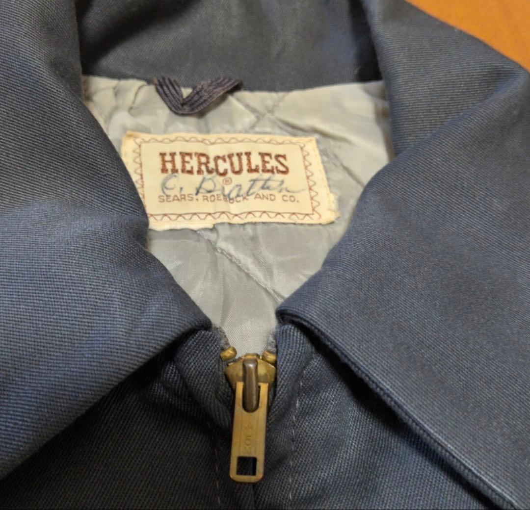 【スペシャル】50s 60s HERCULES ワークジャケット　ギャバジャン