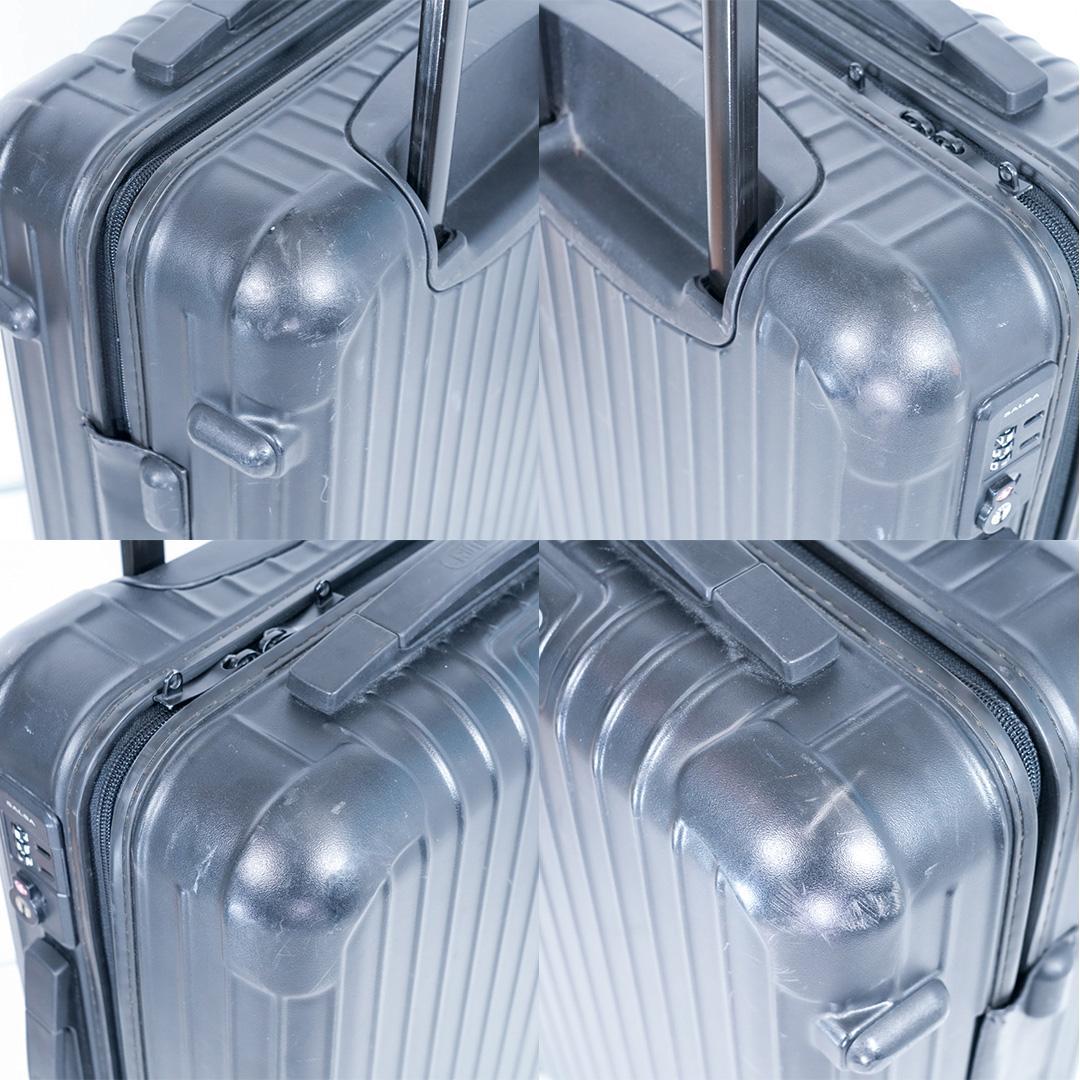 リモワ サルサ 32L 4輪 TSAロック 機内持ち込み マットブラック良品✨️