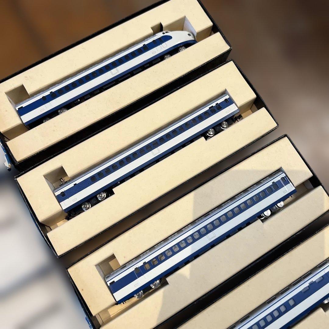 0号東海道山陽新幹線 Nゲージ 株式会社エンドウ（真鍮製）6両セット線路5本付き