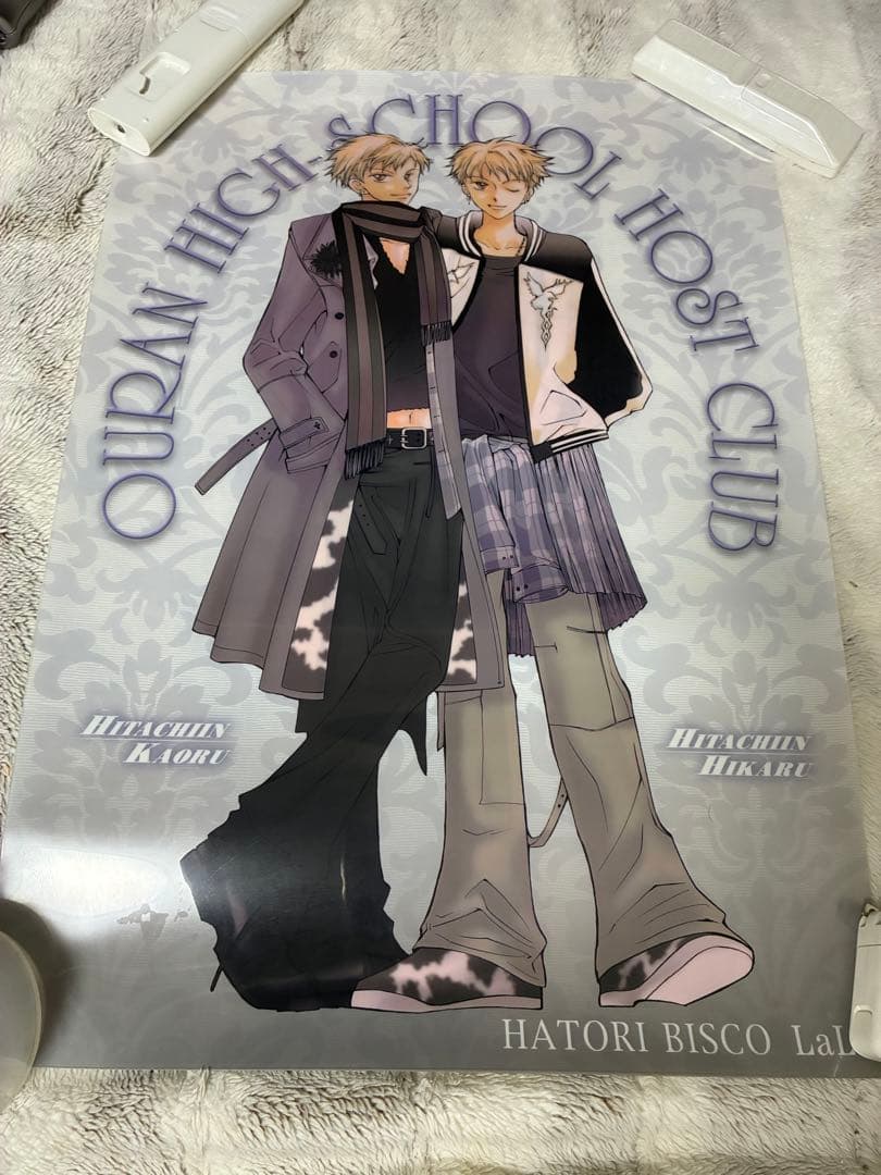 桜蘭高校ホスト部　激レア　lala応募者全員サービス　クリアポスター