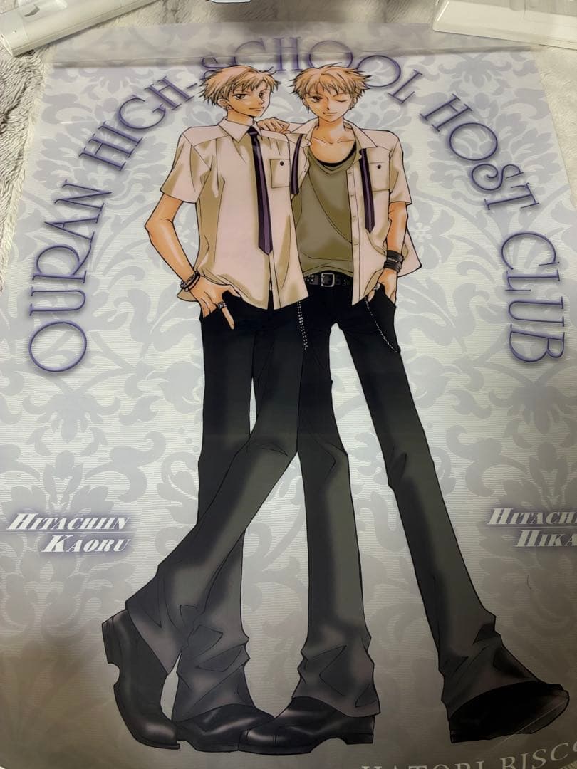 桜蘭高校ホスト部　激レア　lala応募者全員サービス　クリアポスター