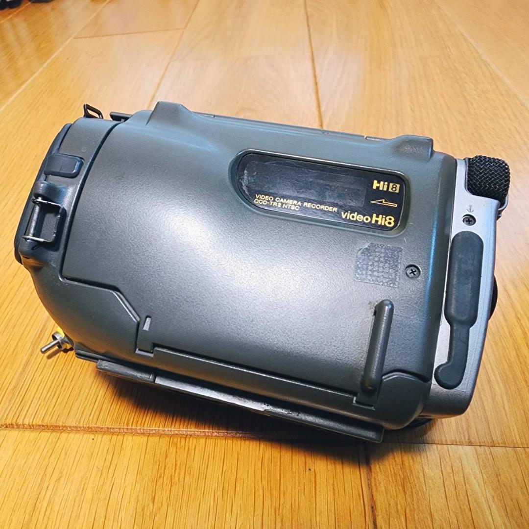 【動作確認済】SONY 8ミリ Hi8 高画質 ビデオカメラ ACアダプタセット