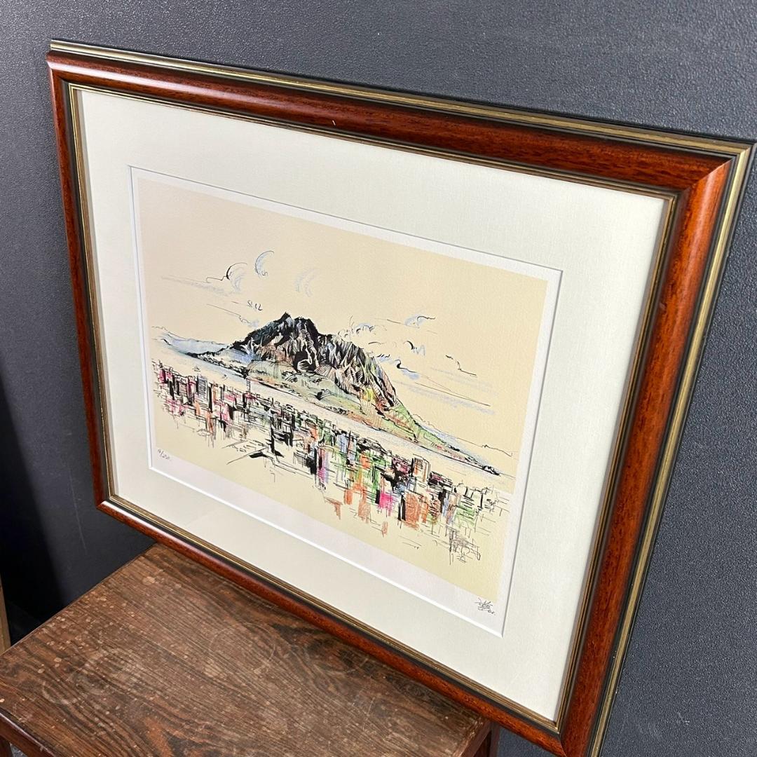 美品 チューヤン「鹿児島」ミクスドメディア 直筆サイン入 電波少年