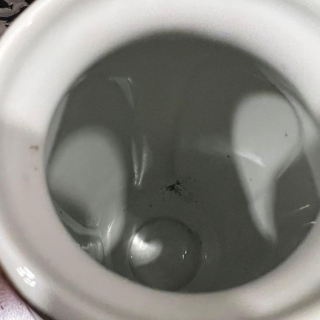 九谷焼　骨董　花器 明陶苑　花瓶　投入れ　Japanesetraditional