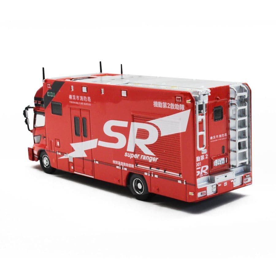 ACTCAR　1/64スケール　横浜市消防局　SR特別高度救助工作車（SR2）