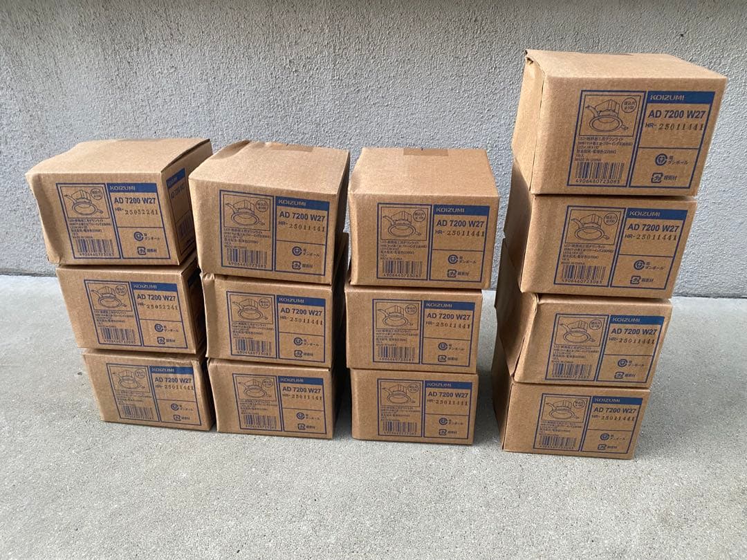 コイズミ　AD7200W27 ダウンライト 13台