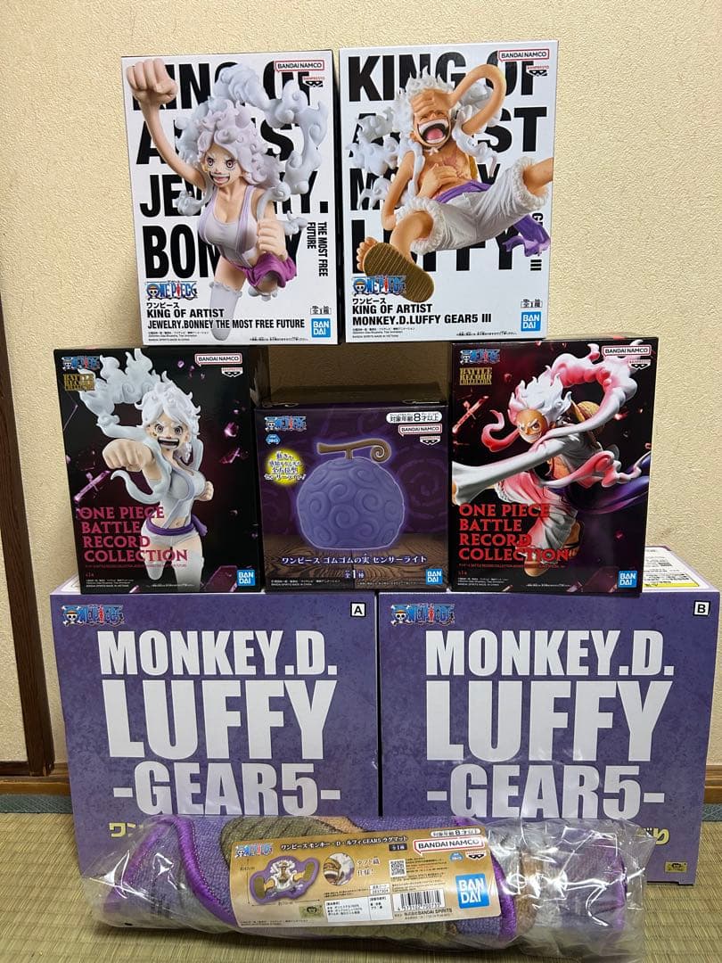 【ちぇーまん】ONE PIECE GEAR5 ニカ　フィギュアセット