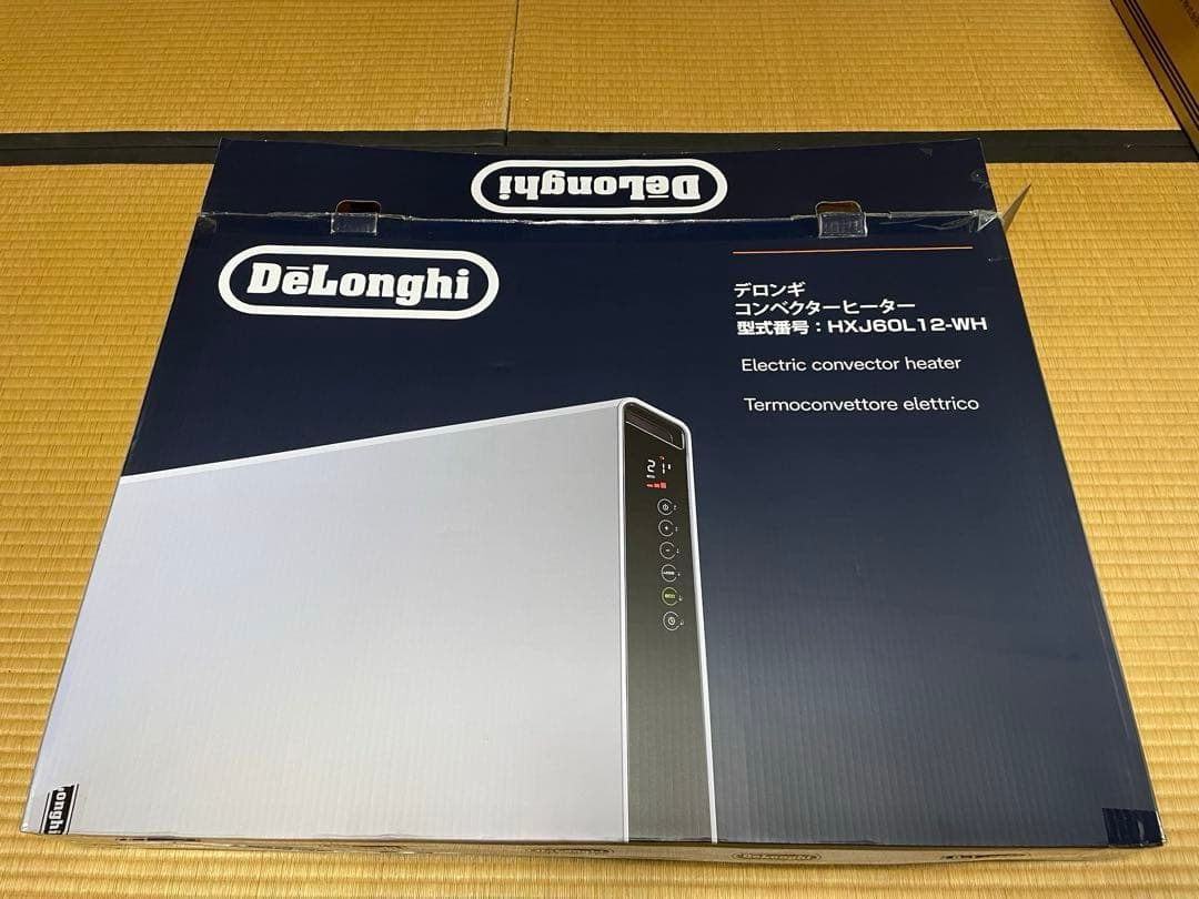2024購入DeLonghi HXJ60L12-WH コンベクターヒーター
