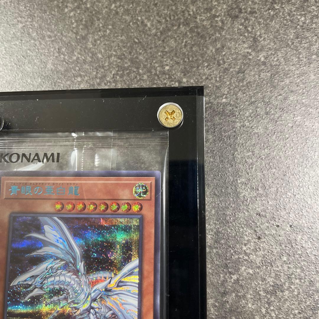 青眼の亜白龍 シークレットSPECIAL BLUE Ver. ブルーシークレット