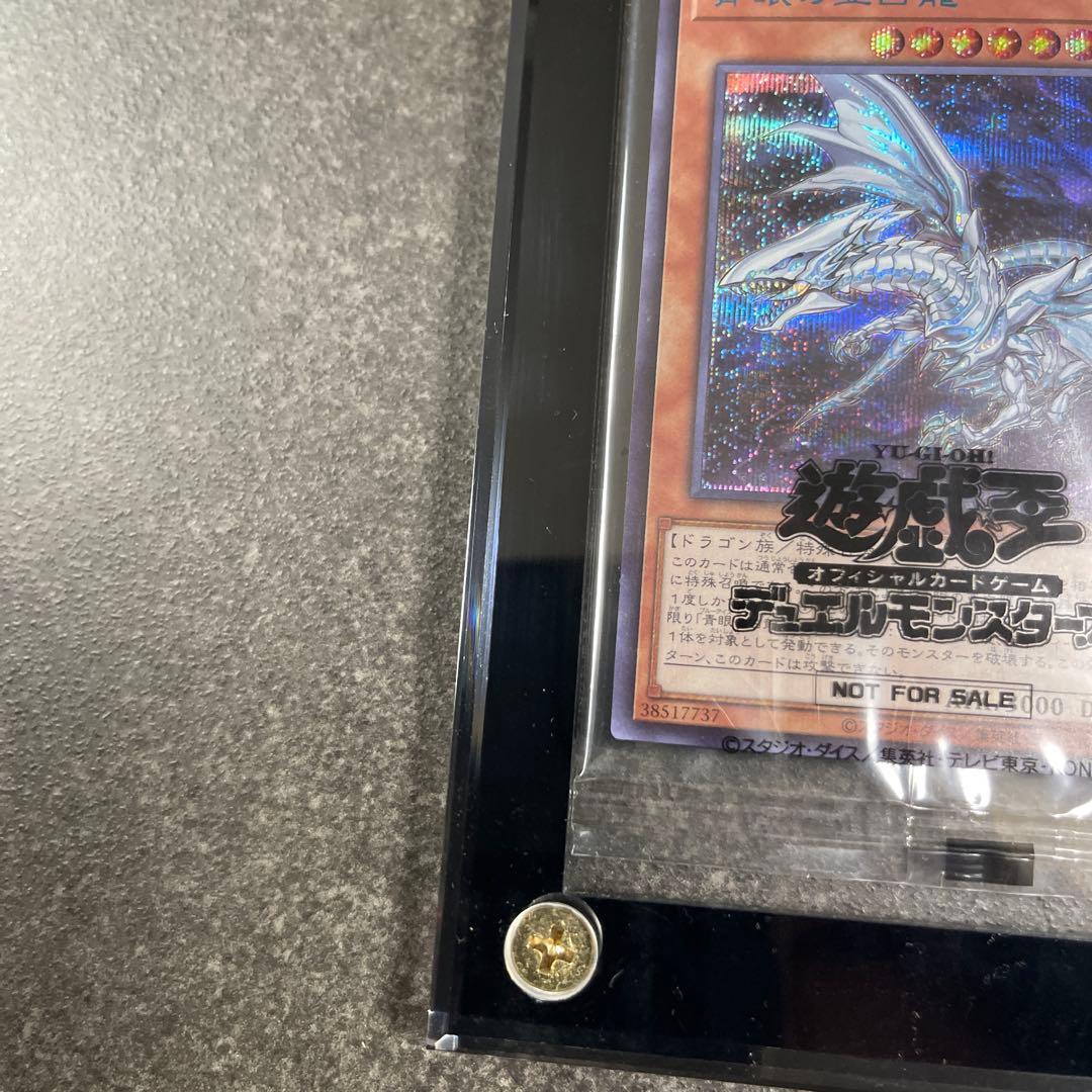 青眼の亜白龍 シークレットSPECIAL BLUE Ver. ブルーシークレット