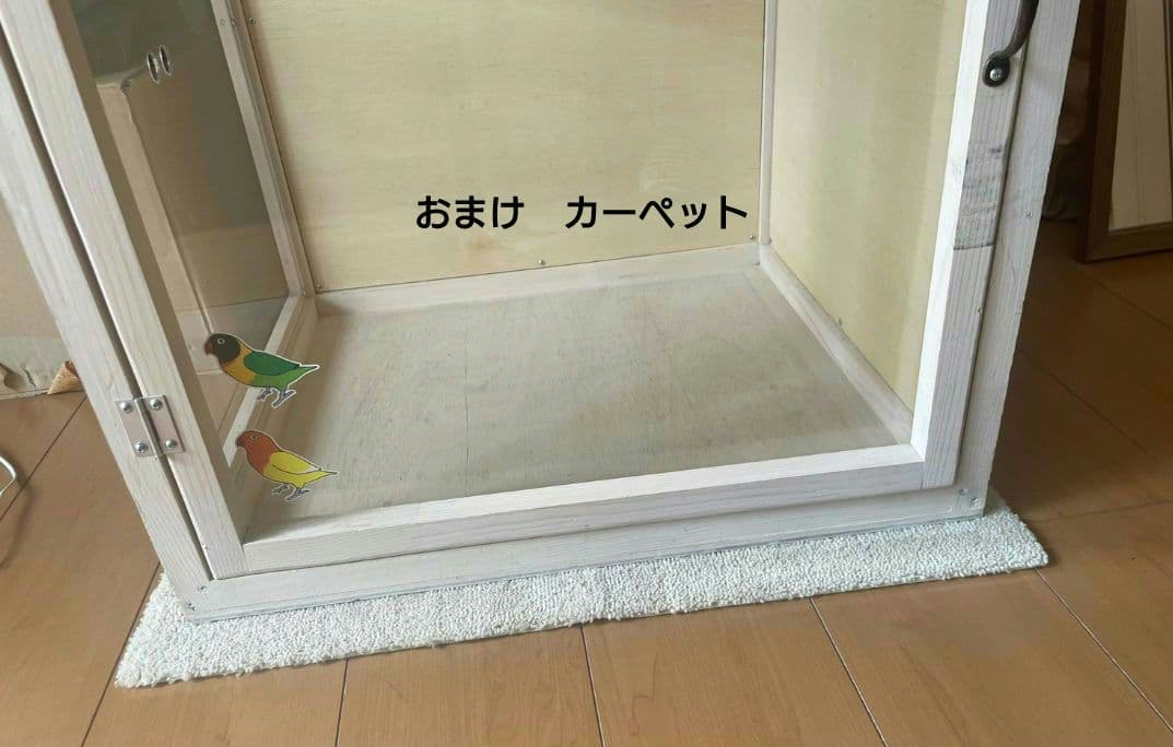 鳥ケージ HOEI35ケージ　アクリル＆木製ケース