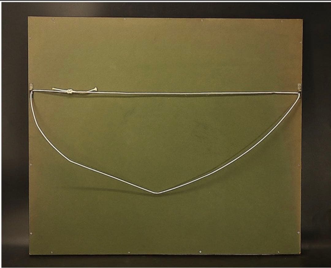 ◆真作◆文化勲章 ◆熊谷守一≪あさがお≫ 画仙人が描く静物画の超逸品 ◆高級額装