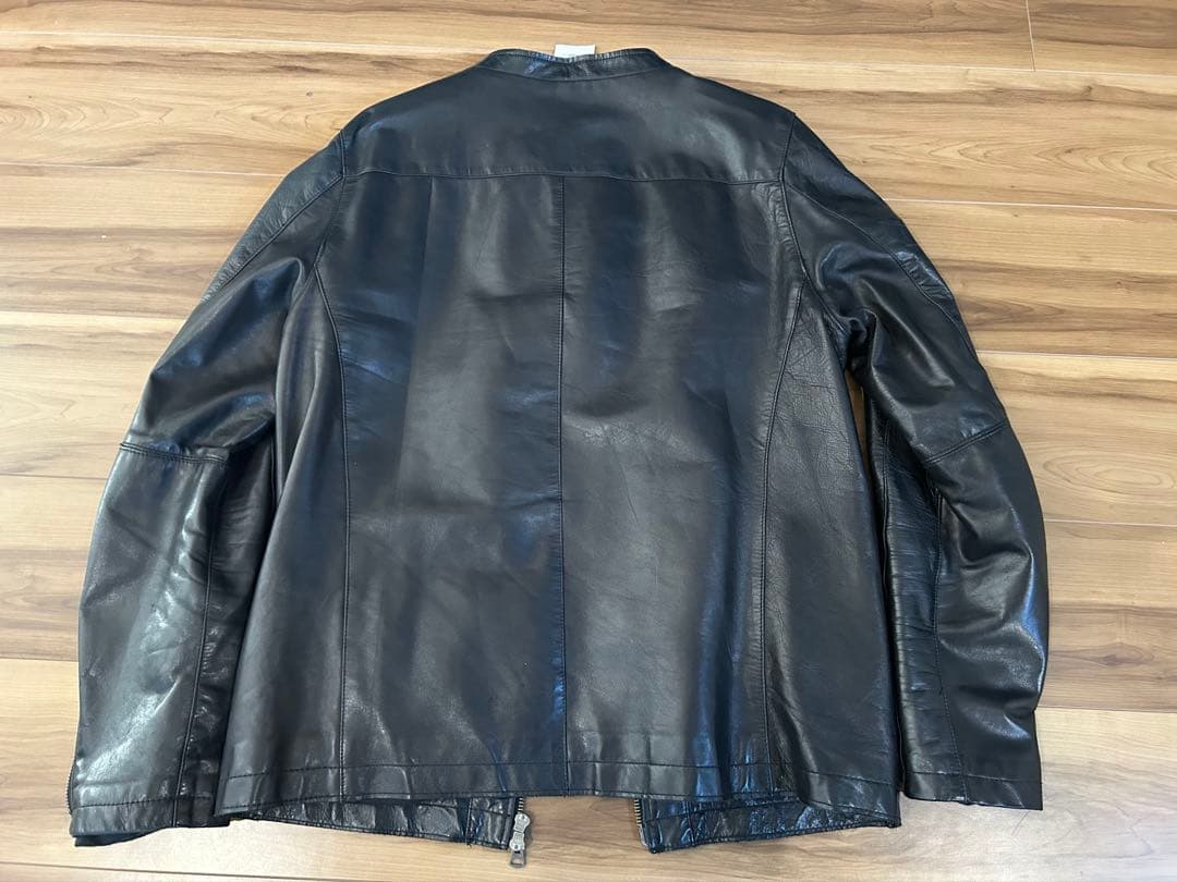 期間限定価格 shama×ナノユニバース　本革レザーライダース