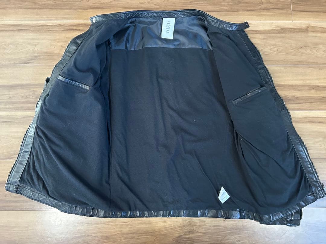 期間限定価格 shama×ナノユニバース　本革レザーライダース