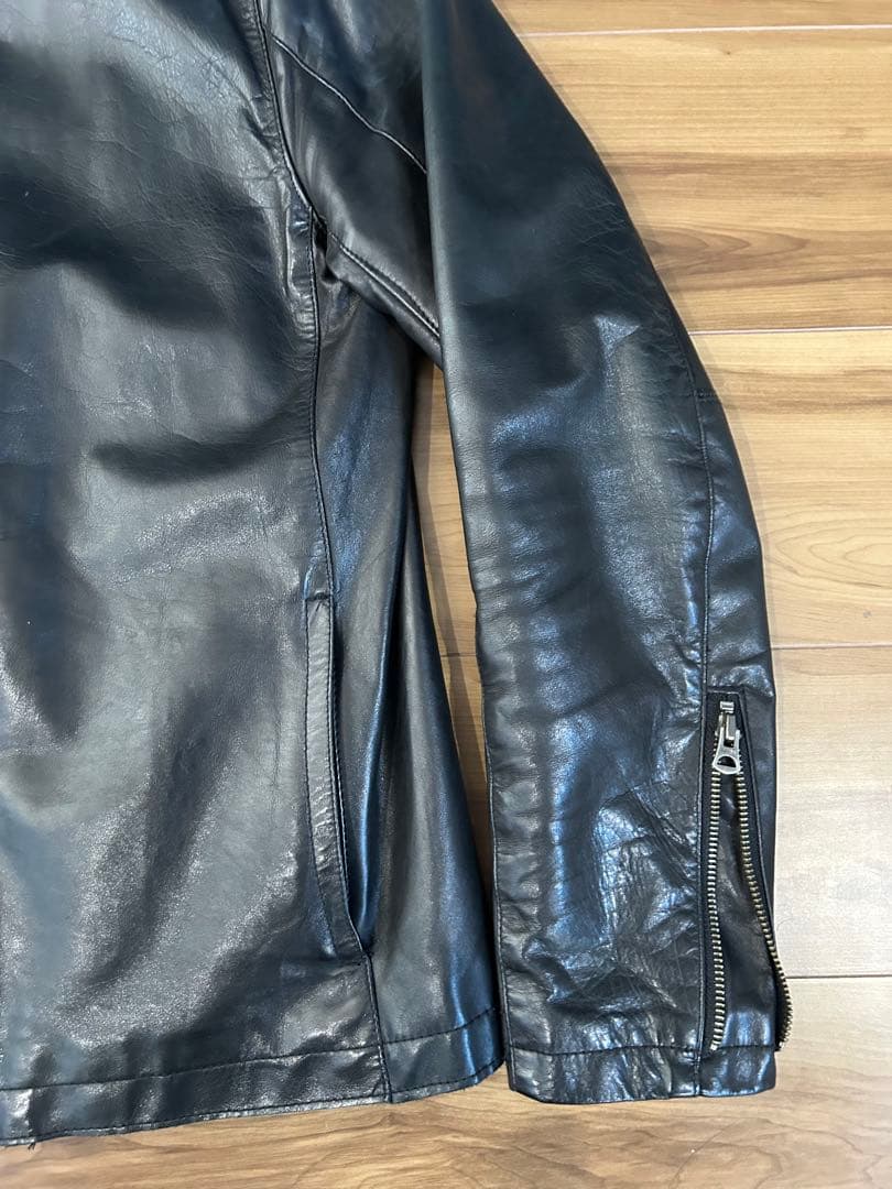 期間限定価格 shama×ナノユニバース　本革レザーライダース