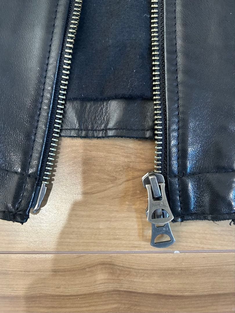 期間限定価格 shama×ナノユニバース　本革レザーライダース