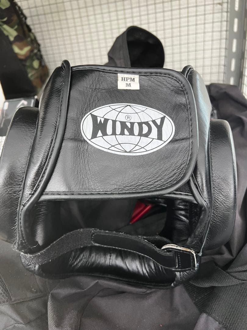 WINDY HPM ヘッドギア Mサイズ　黒盆休み中限定値引