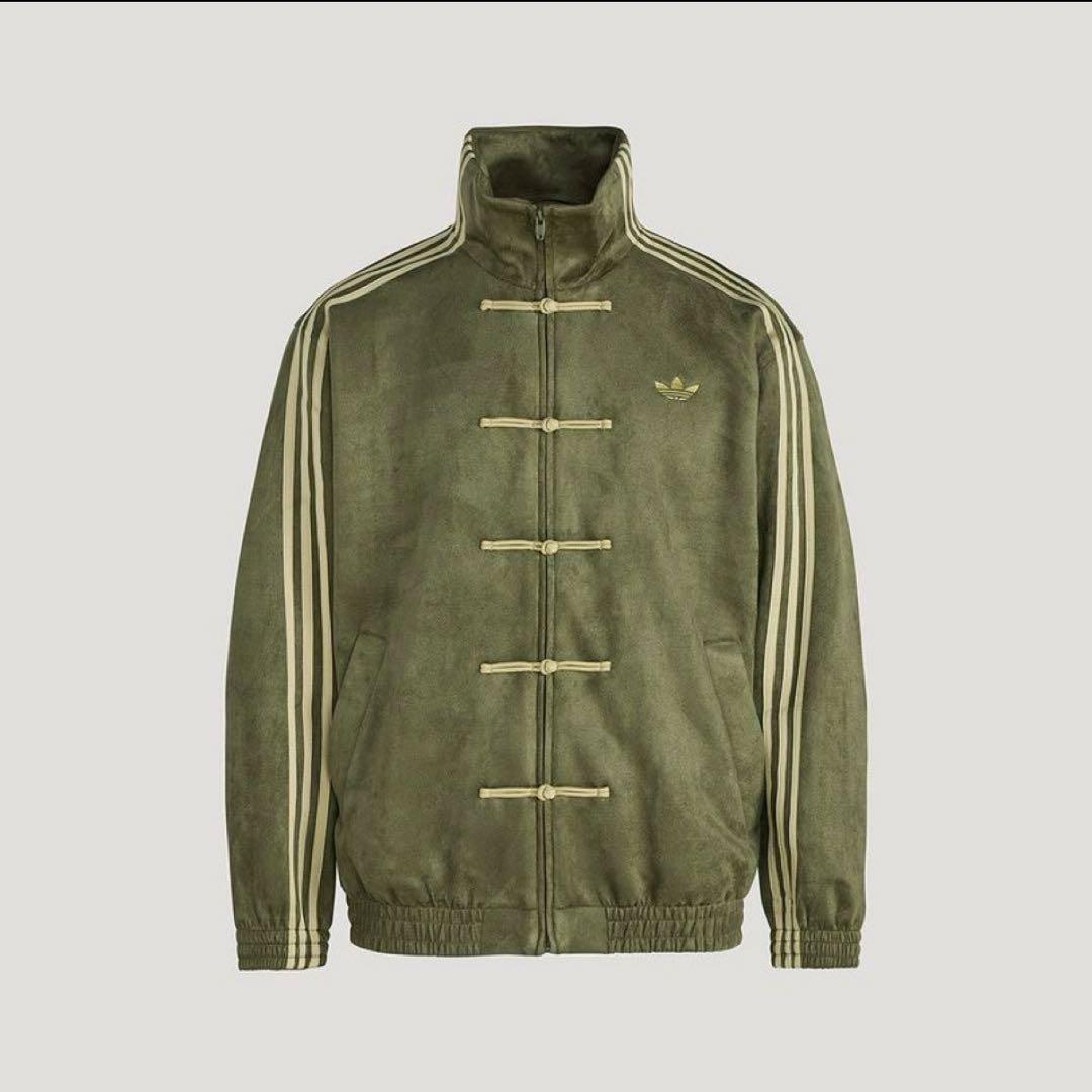 ADIDAS 海外限定　チャイナトラックトップ　Olive