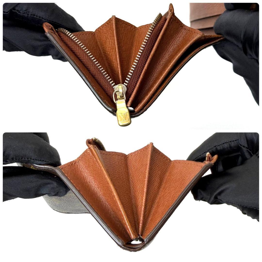 良品 ルイヴィトン モノグラム ポルトフォイユ トレゾール 財布 L字 ジップ