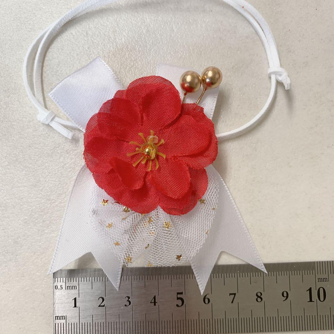 ご確認用No.1105 トリミングチョーカー　10本 お正月　梅