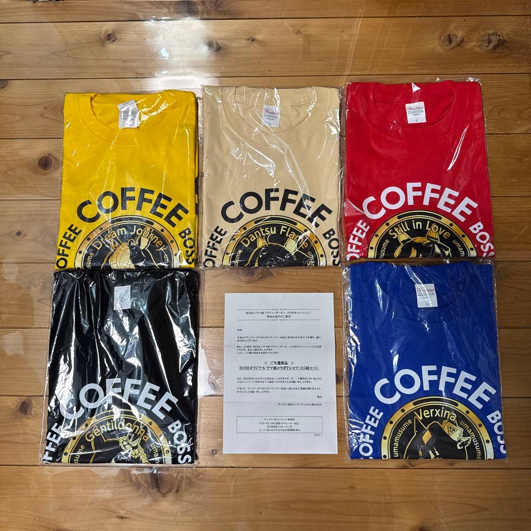 A*o様 BOSS ウマ娘 Tシャツ(5種セット)