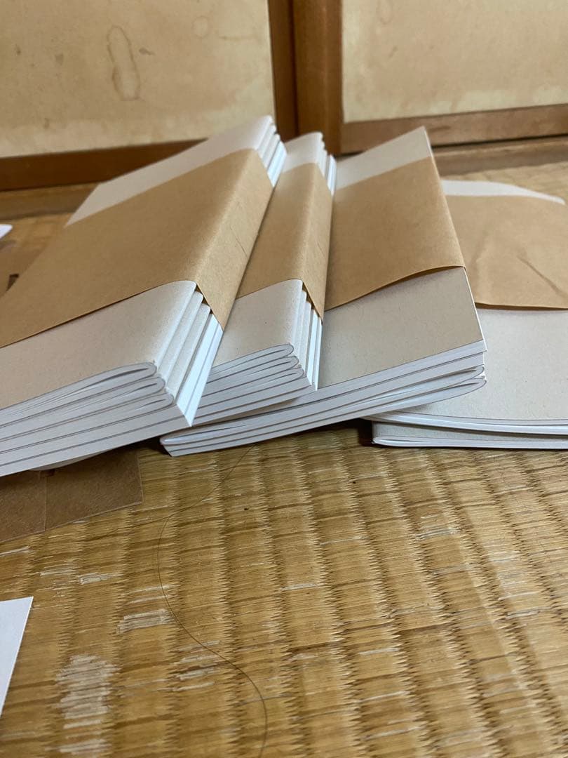 まとめTRAVELER'S notebook 予備無印ノート18冊+結束バンド