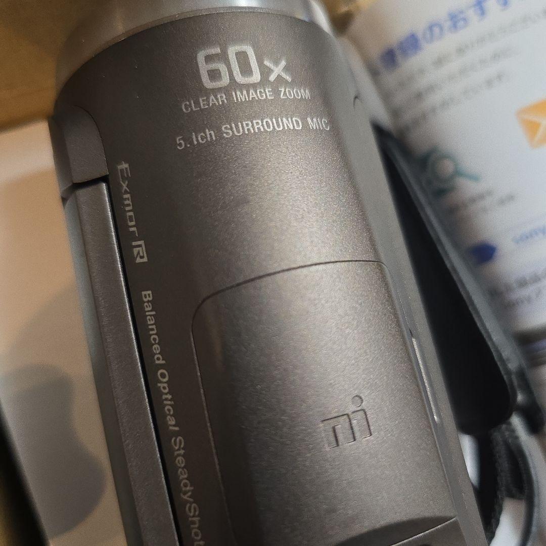 美品　Sony HDR-CX680 ビデオカメラ おまけSDカードとバッグ付き