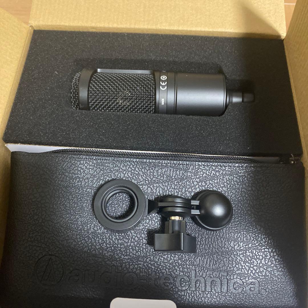 audio-technicaAT2020 コンデンサーマイク オーディオテクニカ