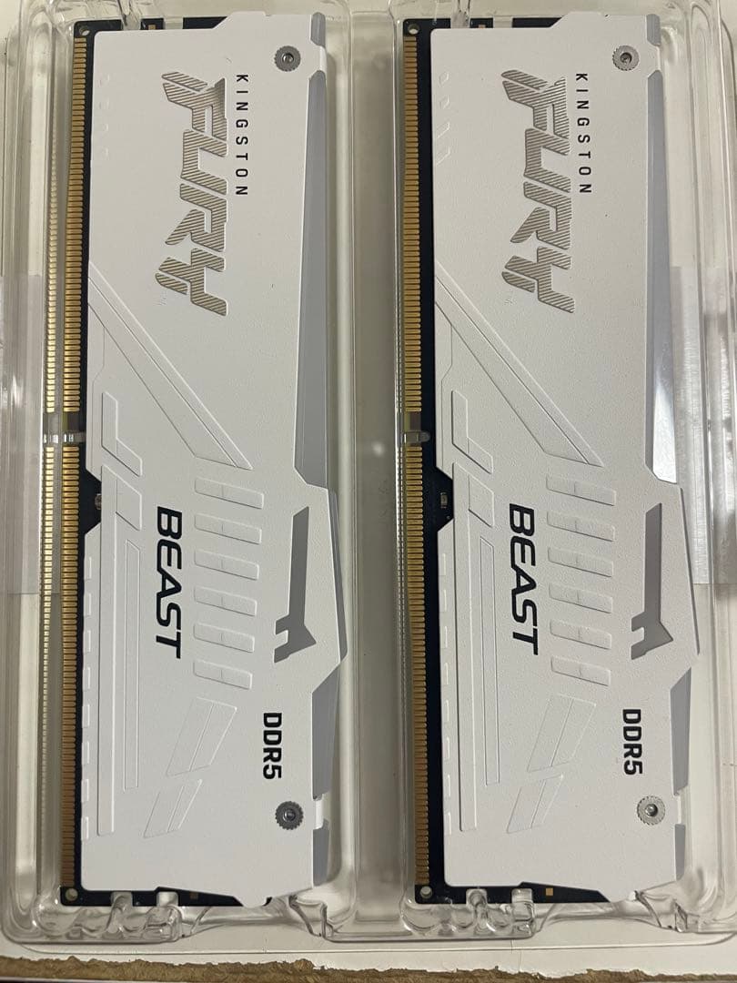 キングストンDDR5 FURY BEAST KF560C36BWE2AK2-32