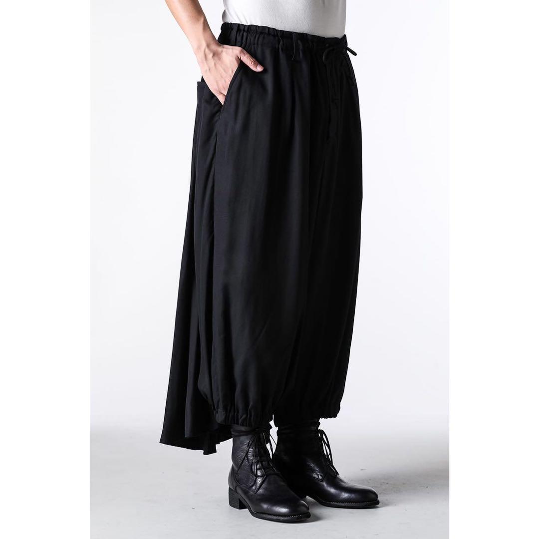 新品 yohji yamamoto pour homme 25ss カラスパンツ