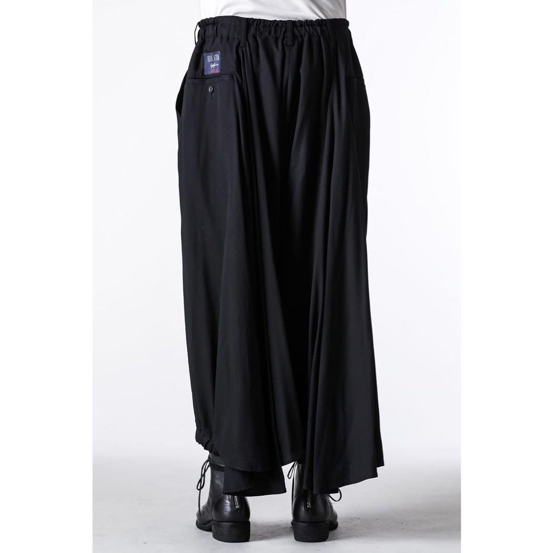 新品 yohji yamamoto pour homme 25ss カラスパンツ