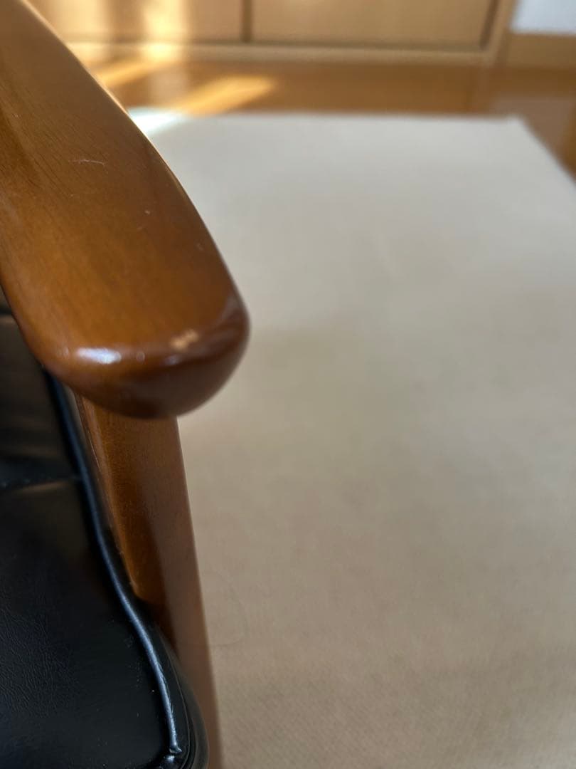 カリモク60 Kチェアミニ　ブラック