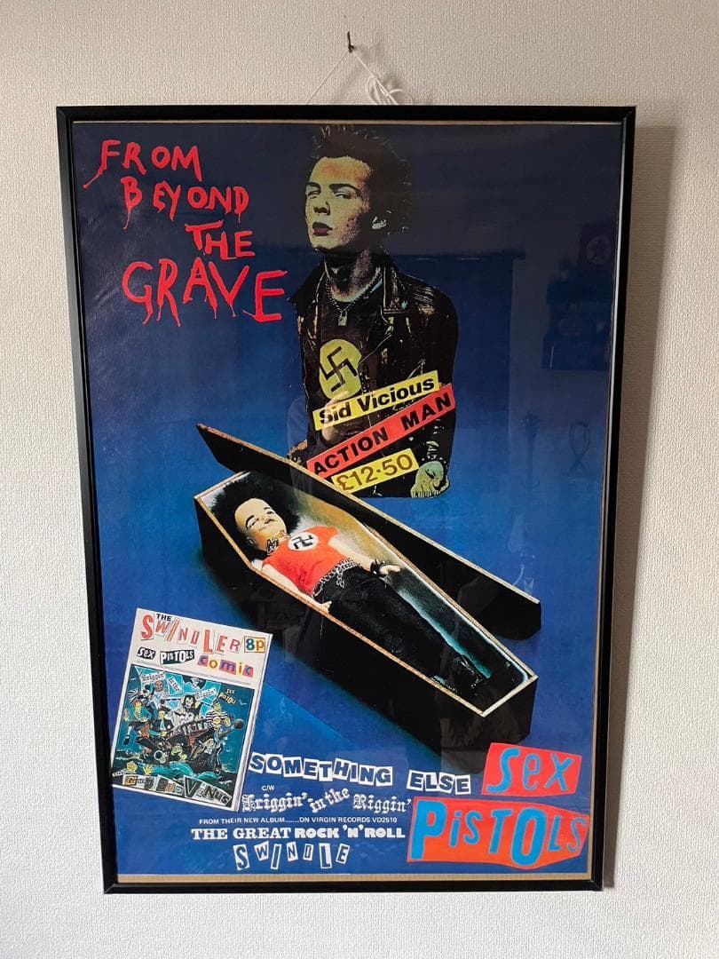 セックスピストルズ　SEX PISTOLS　ポスター　大　シドヴィシャス　SID