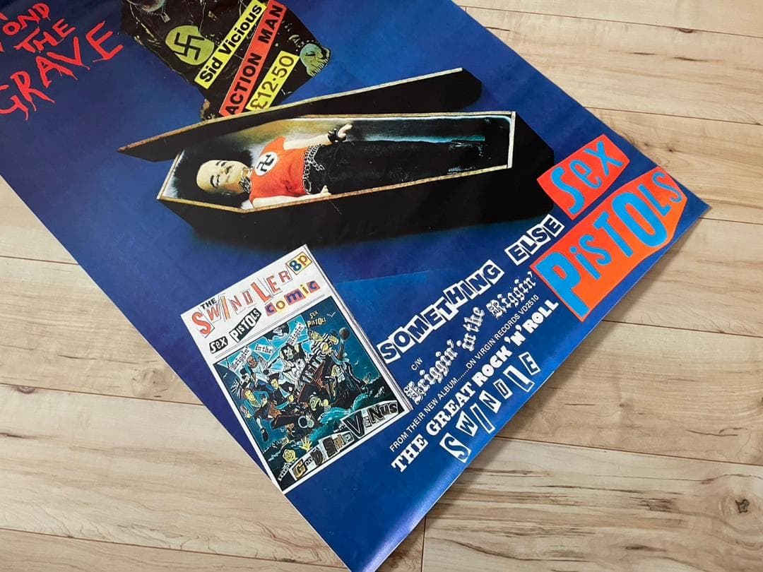セックスピストルズ　SEX PISTOLS　ポスター　大　シドヴィシャス　SID