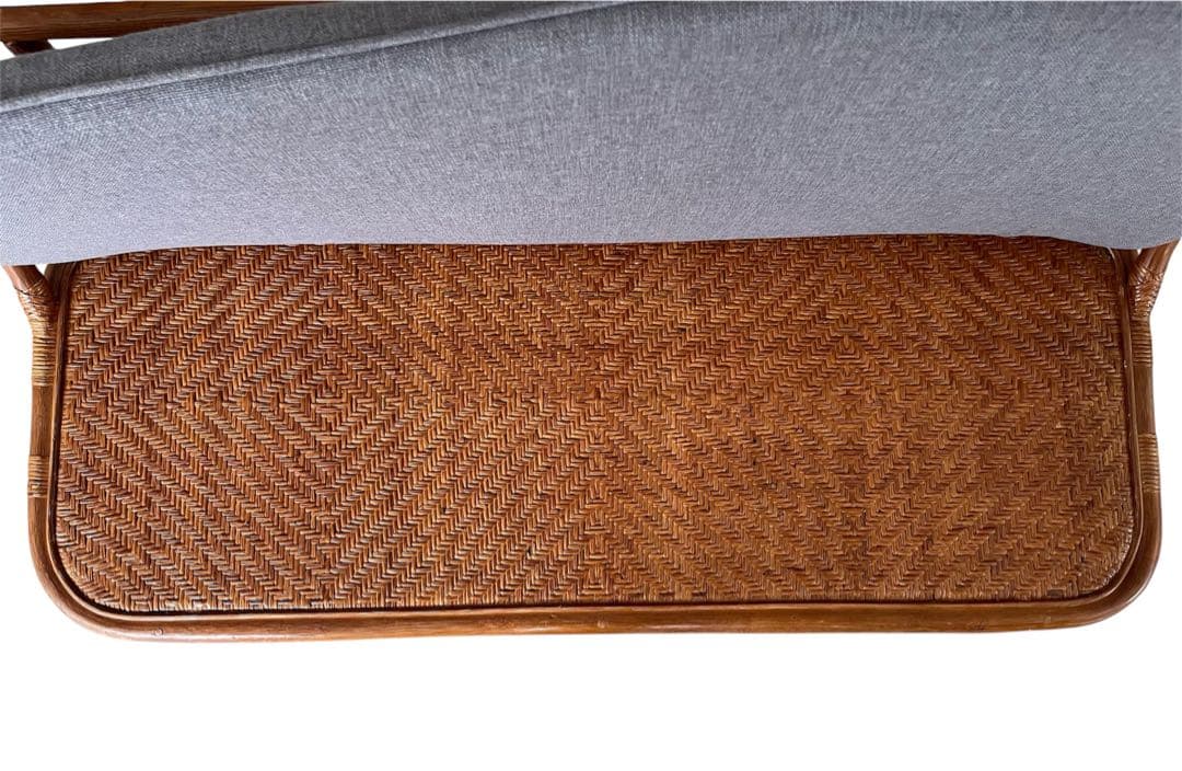 サンフラワーラタン(籐)　ラタン座椅子ソファ　D172DRK