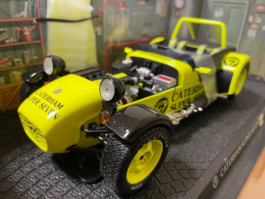 価格変更1/18 京商 ケーターハム スーパーセブン JPE 未展示品