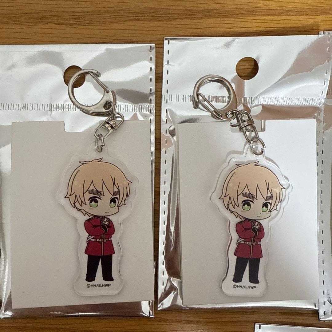 【新品未使用】ヘタリア イギリス アクキー アクスタ 缶バッジ 5点セット