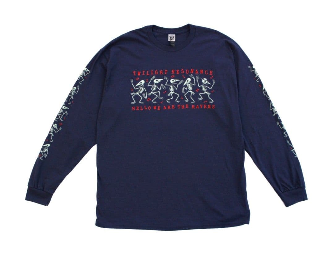 The Ravens 共鳴夜光 Long T-shirt (Navy)限定 L