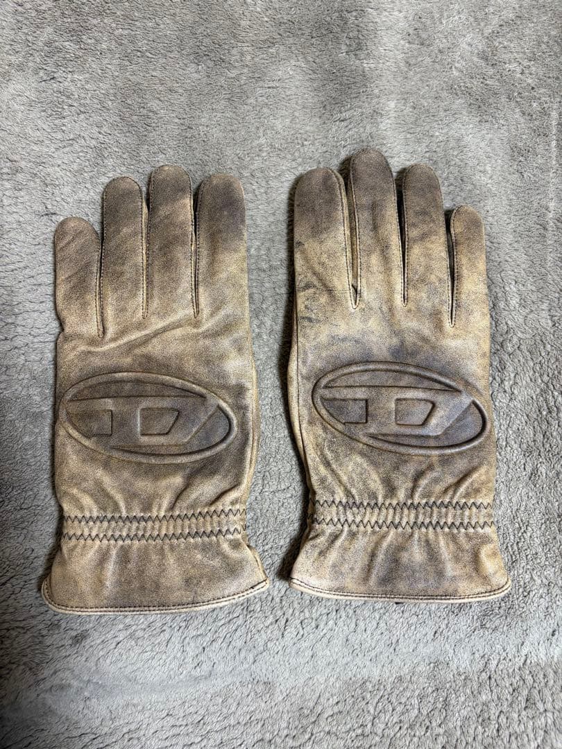 DIESELディーゼル　シープレザー手袋 グローブ03