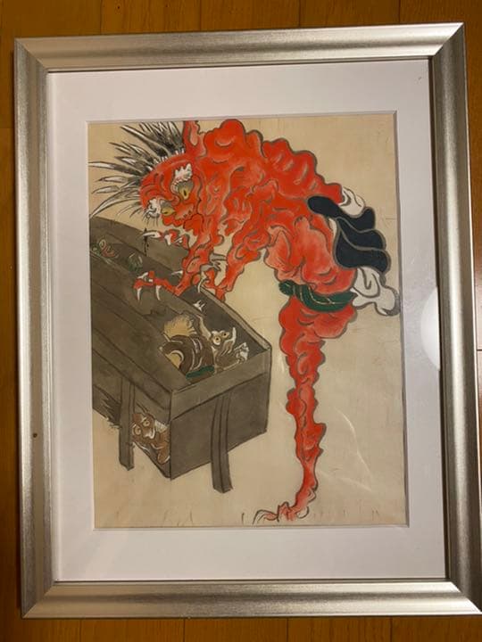 鬼神・絵画原画日本画