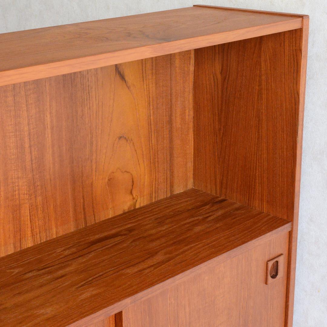 デンマーク 北欧ヴィンテージ チーク オープンシェルフ 北欧家具 キャビネット