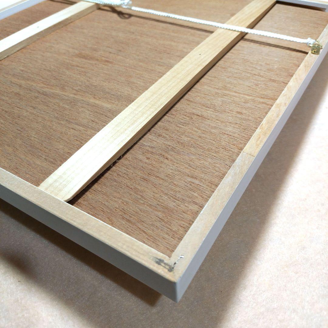 猫の版画 渡辺あきお 額装品 ジクレー 限定品 添えあうふたり 猫好き