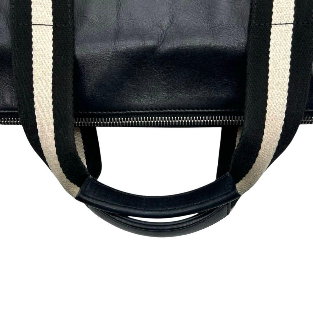 良品◎ バリー トレインスポッティング A4可 ビジネスバッグ レザー