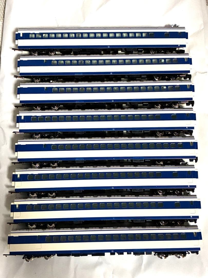 U*1様 0系新幹線中間車8両　tomix パンタ破損