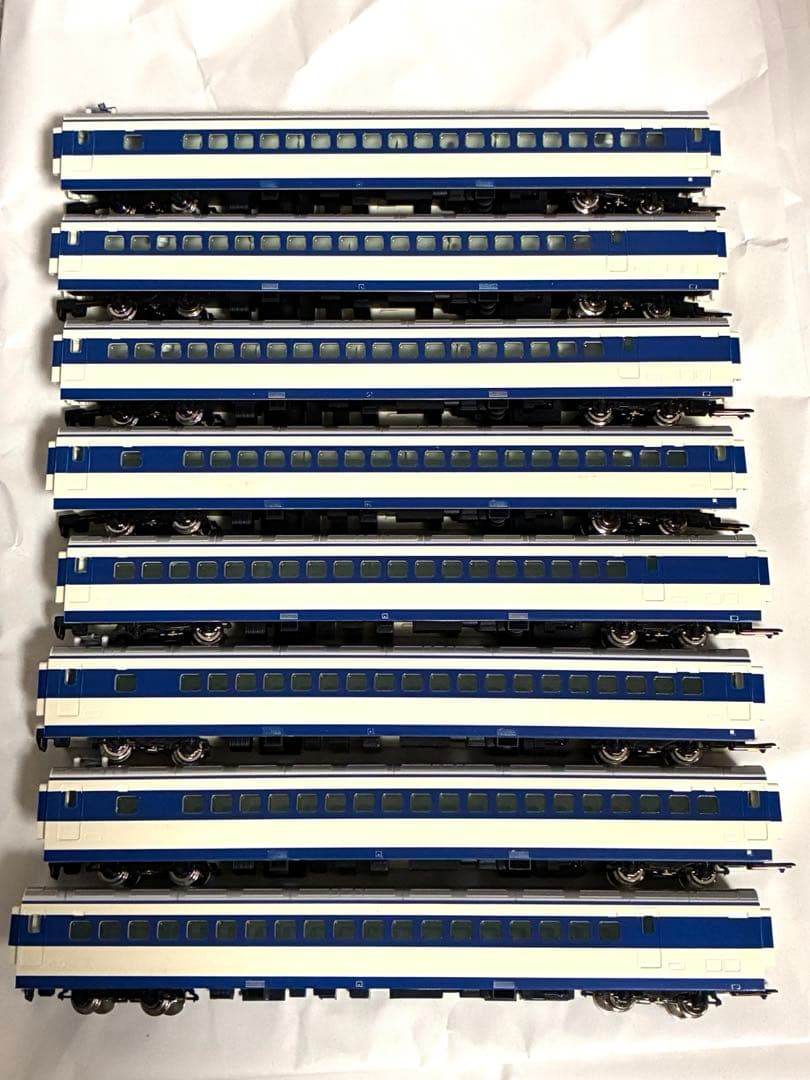 U*1様 0系新幹線中間車8両　tomix パンタ破損