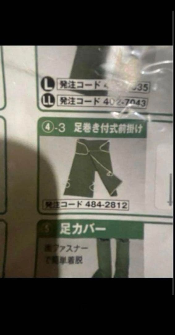 チビすけ　 トラスコ中山 パイク溶接保護具シリーズ 足巻き式前掛け付き２着