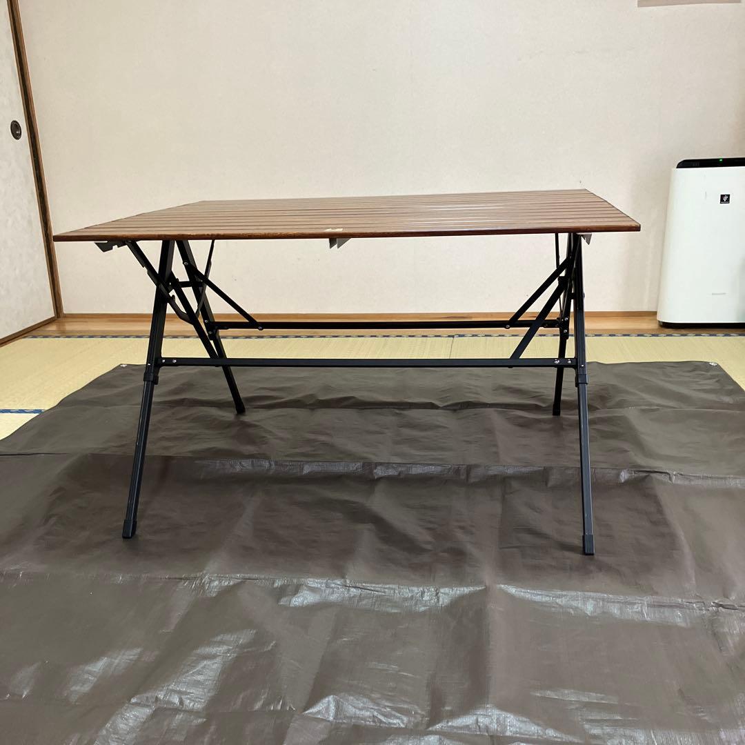 オガワ　アウトドアテーブル　3ハイ&ローテーブル ロング 1985