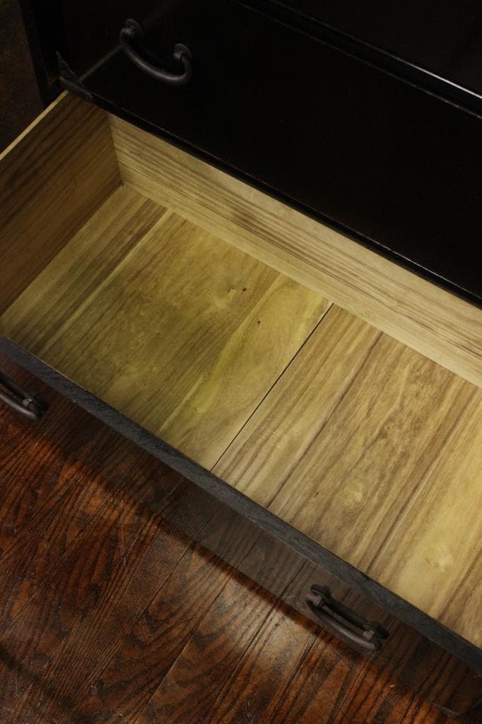 総桐！前棒付きの時代箪笥！古布/サイドボード/古民藝/和家具/古道具