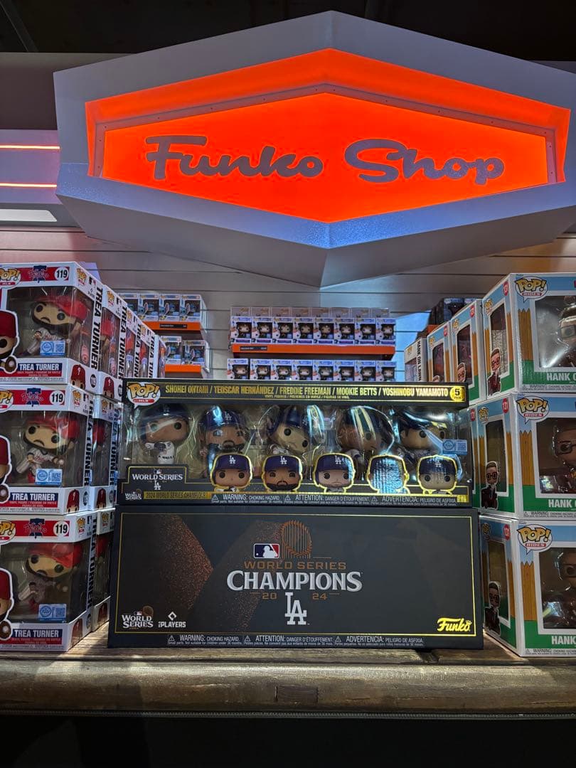 お値下げ！【限定品！】Funko 2024 ワールドシリーズ ドジャース 5体