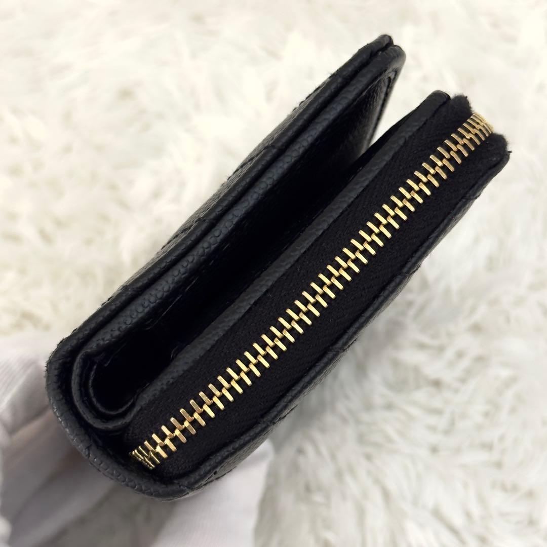 極美品✨サンローランSaint Laurent カランドラ 財布 ブラック 黒